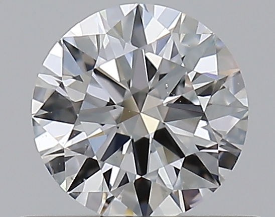 0.5 CaratG-VS2 EX Cut Round Diamond