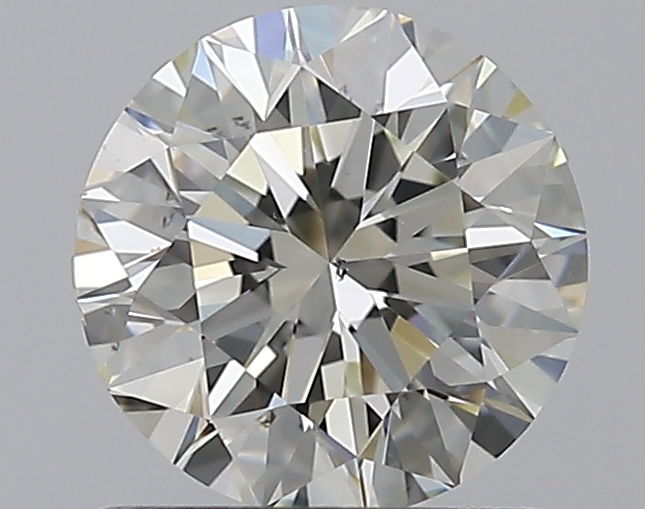 1 CaratK-SI1 EX Cut Round Diamond