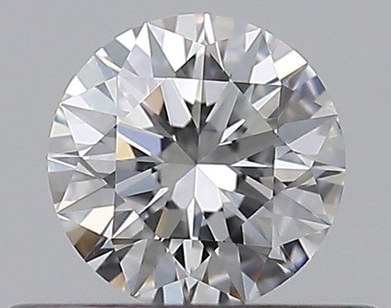 0.33 CaratF-VVS2 EX Cut Round Diamond