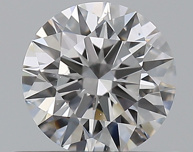 0.51 CaratD-SI1 EX Cut Round Diamond