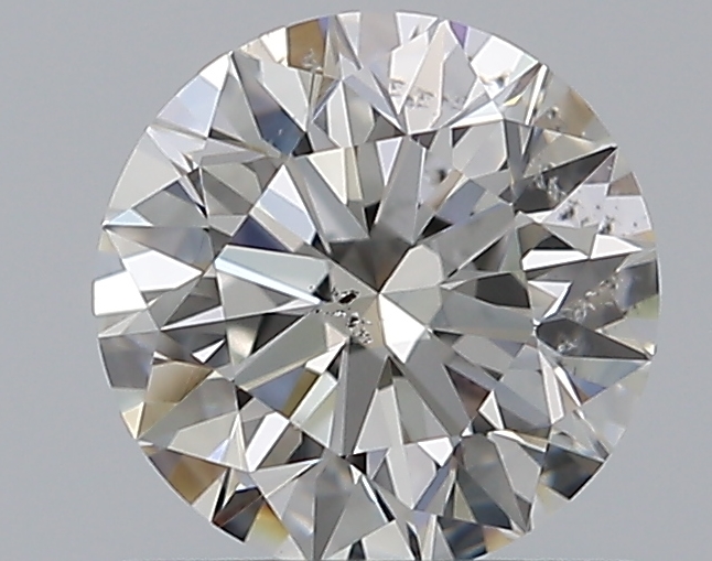 0.72 CaratH-SI2 EX Cut Round Diamond