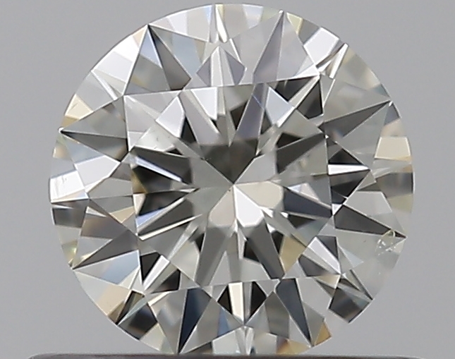 0.5 CaratK-SI1 EX Cut Round Diamond