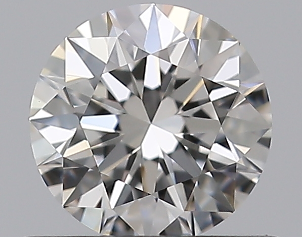 0.5 CaratF-VS1 EX Cut Round Diamond
