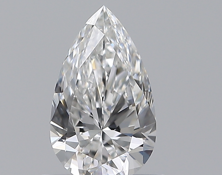 0.5 CaratF-VVS1 - Cut Pear Diamond
