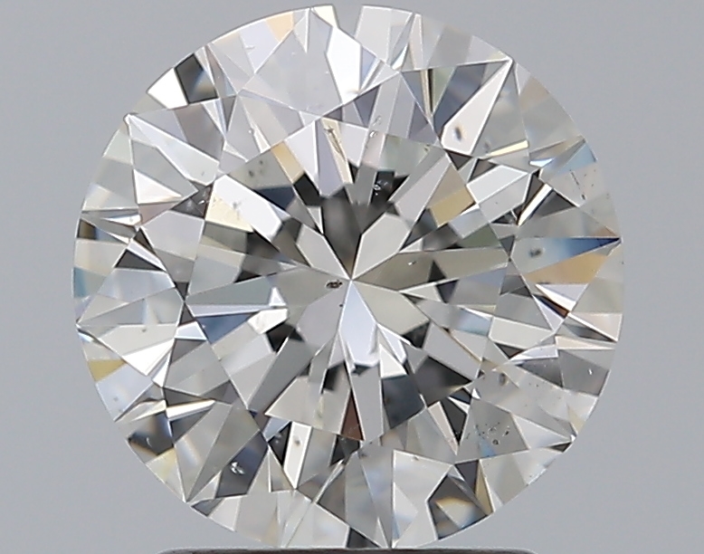 2 CaratH-SI1 EX Cut Round Diamond