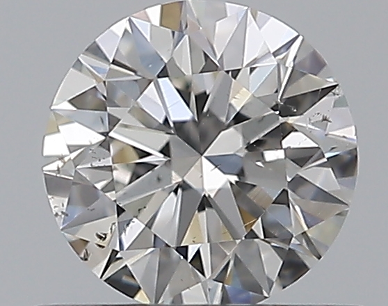 0.5 CaratF-SI1 EX Cut Round Diamond