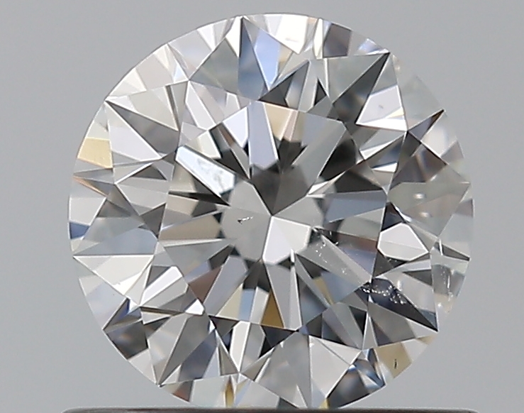 0.71 CaratF-SI1 EX Cut Round Diamond