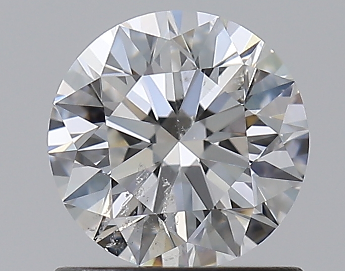 0.9 CaratF-SI2 EX Cut Round Diamond