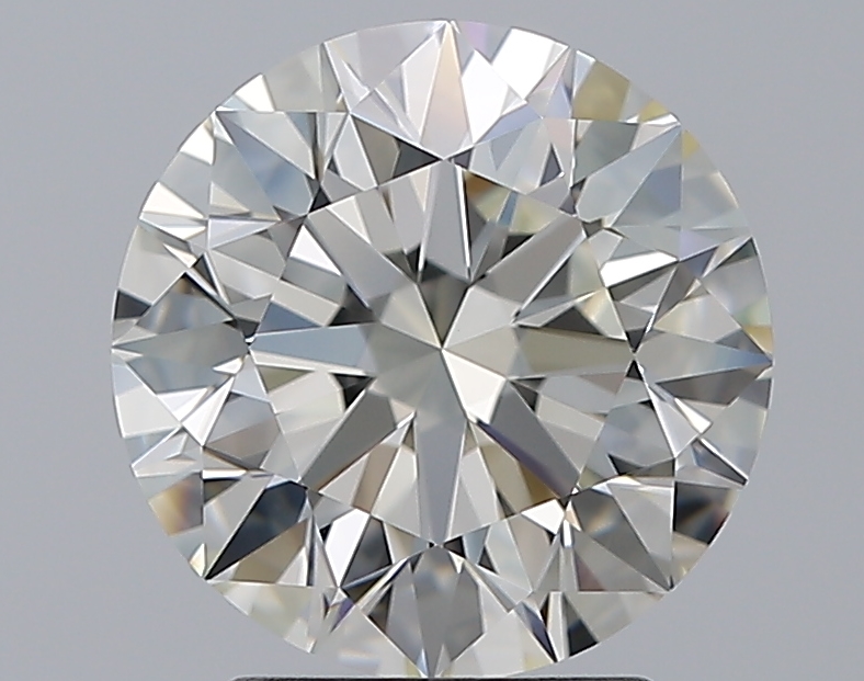 3.01 CaratJ-VVS2 EX Cut Round Diamond