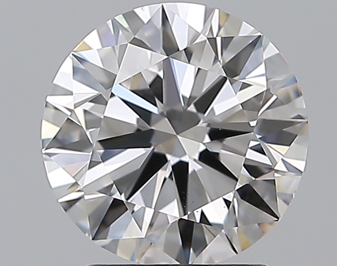 2 CaratD-VS1 EX Cut Round Diamond