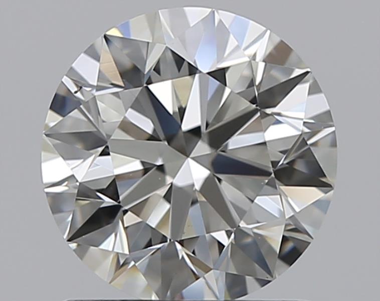 1 CaratJ-VS2 EX Cut Round Diamond