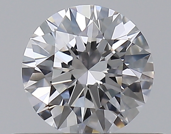 0.42 CaratF-IF EX Cut Round Diamond