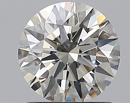 1 CaratJ-VS2 EX Cut Round Diamond