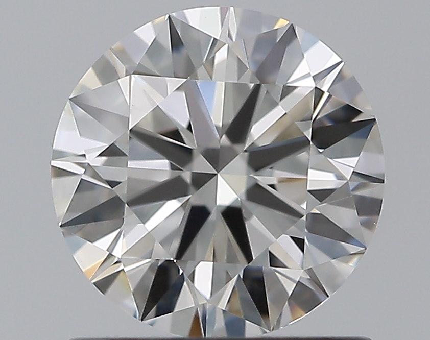 1 CaratH-VVS2 EX Cut Round Diamond