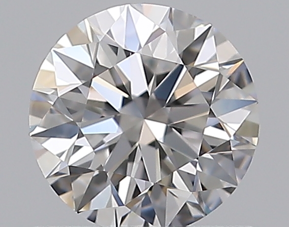 0.65 CaratE-VS2 EX Cut Round Diamond