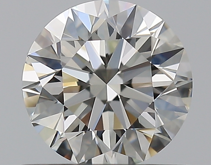 0.72 CaratJ-VS1 EX Cut Round Diamond
