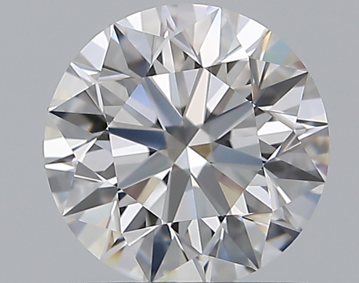 0.91 CaratD-VVS1 EX Cut Round Diamond