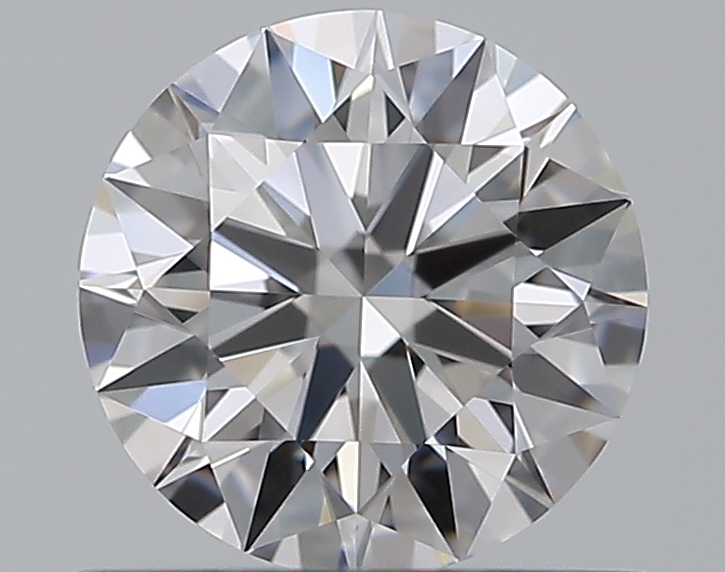 0.63 CaratD-IF EX Cut Round Diamond