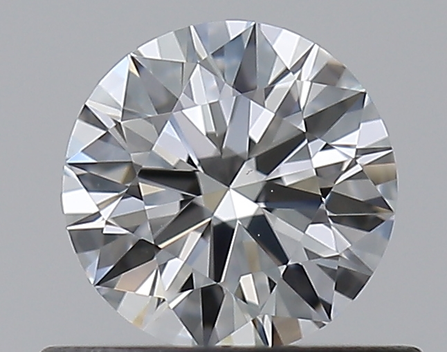 0.5 CaratF-VS1 EX Cut Round Diamond