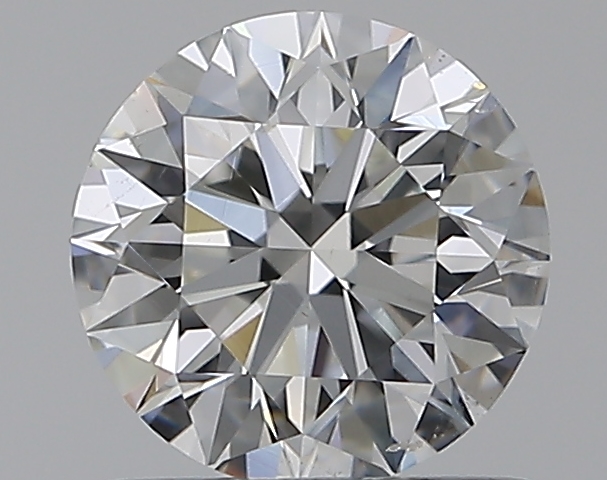 0.77 CaratG-SI1 EX Cut Round Diamond
