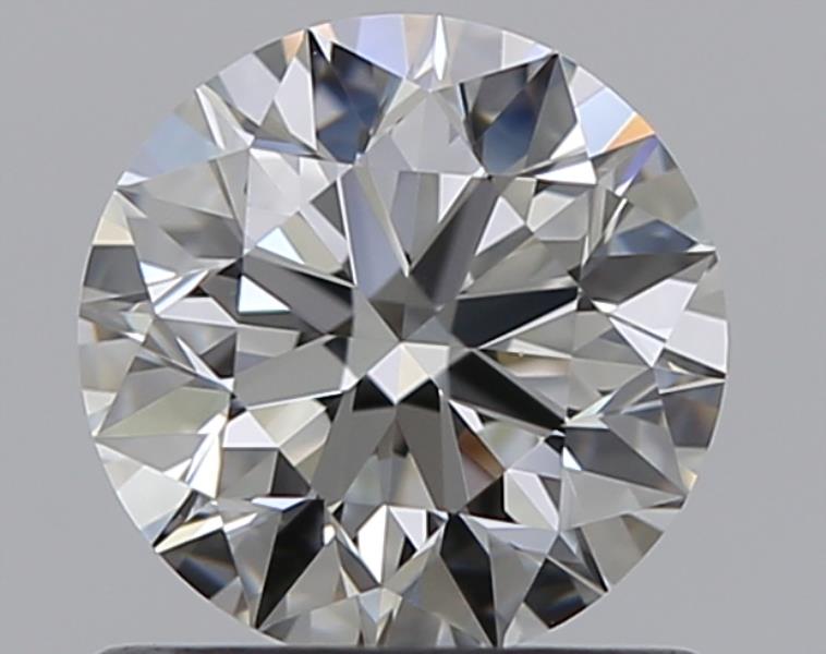 0.77 CaratI-VVS1 EX Cut Round Diamond