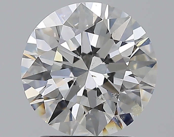 2.01 CaratI-SI2 EX Cut Round Diamond