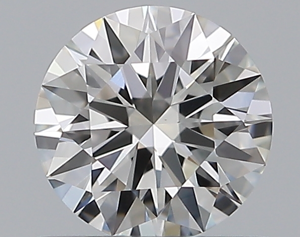 0.57 CaratI-VS2 EX Cut Round Diamond