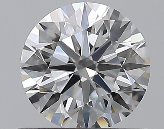 0.6 CaratF-VS2 EX Cut Round Diamond