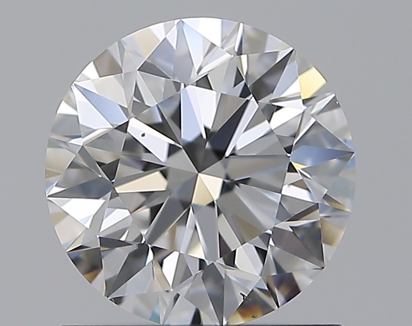 1.02 CaratD-VS2 EX Cut Round Diamond