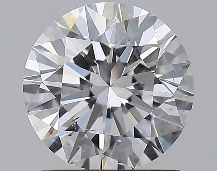 1.3 CaratD-SI1 EX Cut Round Diamond