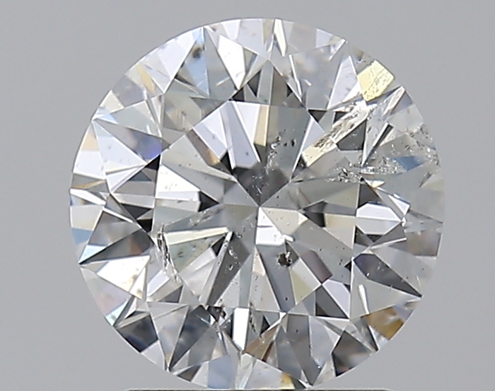 2.02 CaratF-SI2 EX Cut Round Diamond
