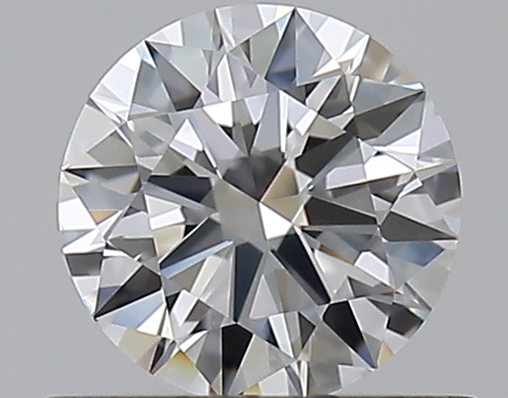 0.55 CaratF-VVS2 EX Cut Round Diamond