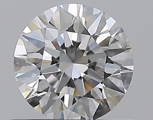 0.5 CaratF-SI2 EX Cut Round Diamond
