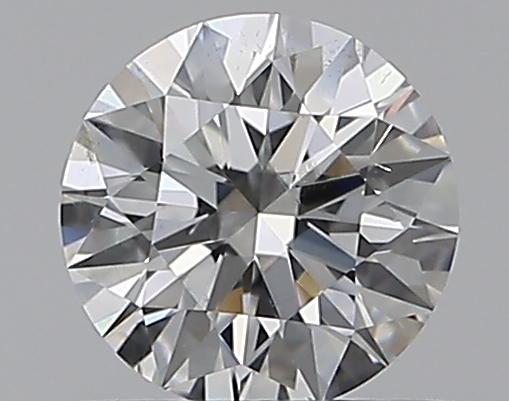 0.5 CaratH-SI2 EX Cut Round Diamond
