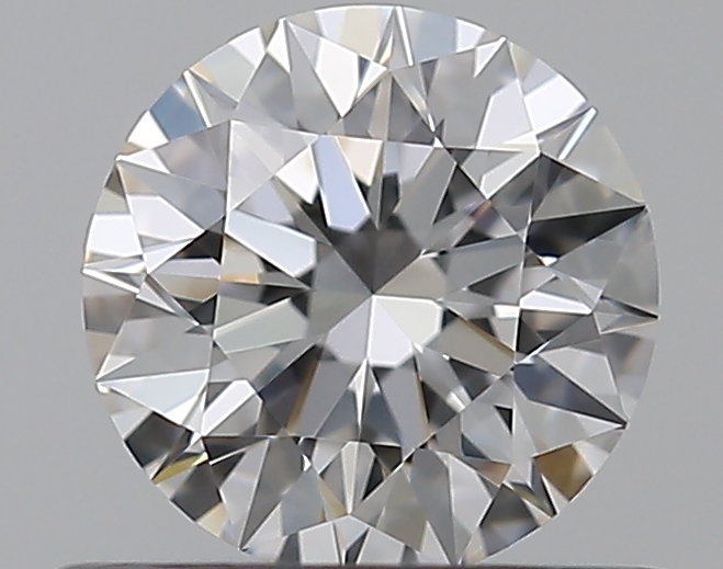 0.56 CaratF-VVS1 EX Cut Round Diamond