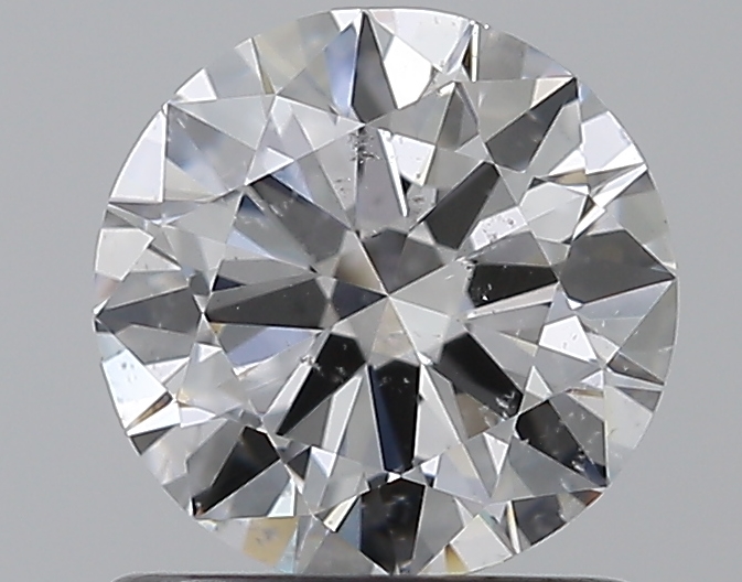 1 CaratE-SI2 EX Cut Round Diamond