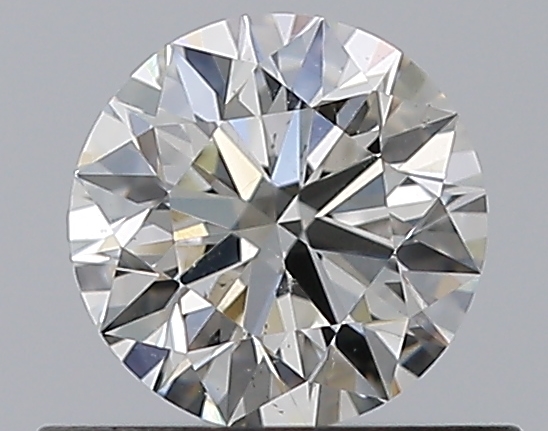 0.5 CaratI-SI1 EX Cut Round Diamond
