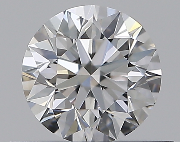 0.46 CaratF-VS2 EX Cut Round Diamond