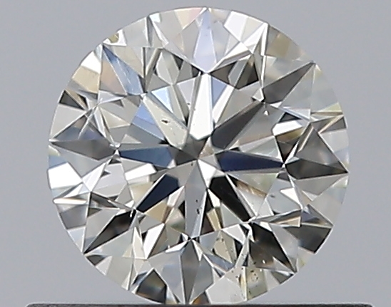 0.5 CaratJ-SI2 EX Cut Round Diamond
