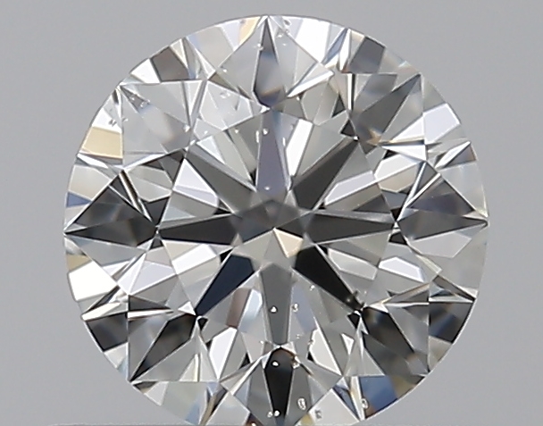 0.53 CaratH-SI2 EX Cut Round Diamond