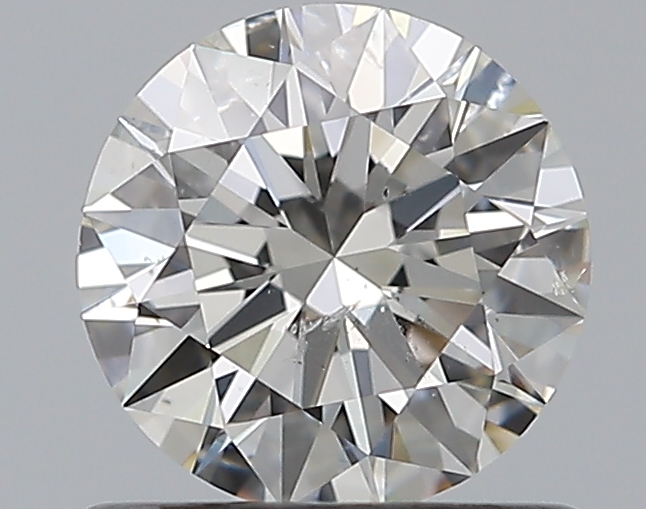 0.71 CaratH-SI2 EX Cut Round Diamond