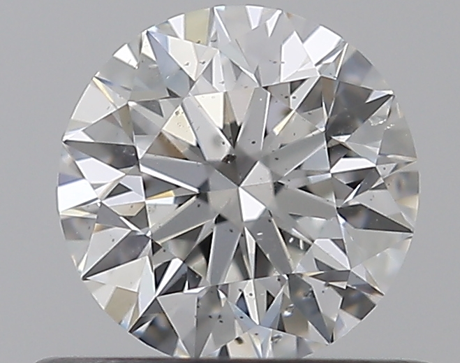 0.55 CaratF-SI2 EX Cut Round Diamond