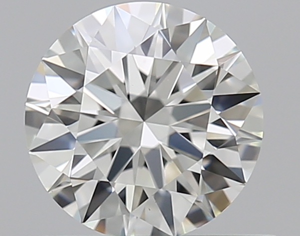 0.53 CaratJ-VS1 EX Cut Round Diamond