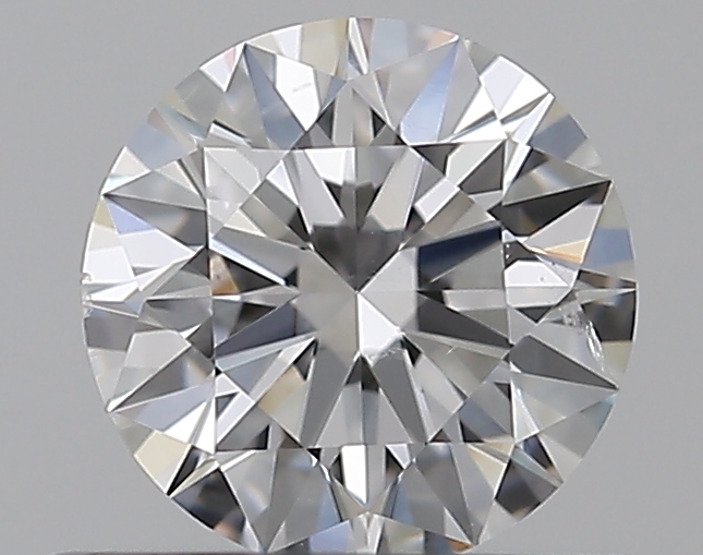 0.5 CaratD-SI1 EX Cut Round Diamond