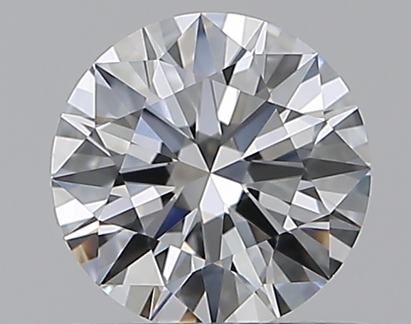 0.53 CaratE-IF EX Cut Round Diamond