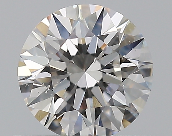 0.55 CaratF-SI2 EX Cut Round Diamond
