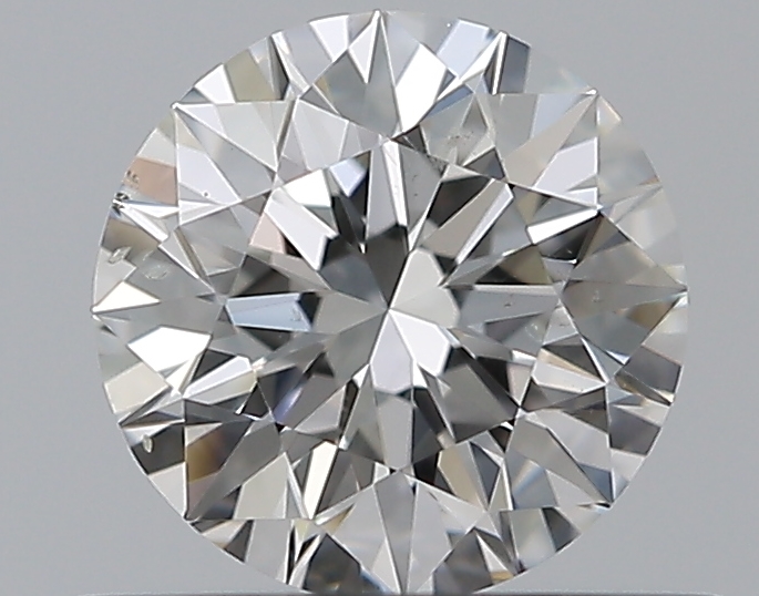 0.55 CaratG-SI1 EX Cut Round Diamond
