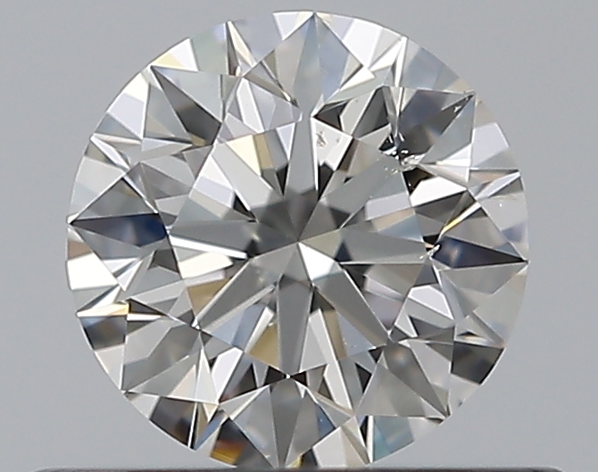 0.5 CaratH-SI1 EX Cut Round Diamond