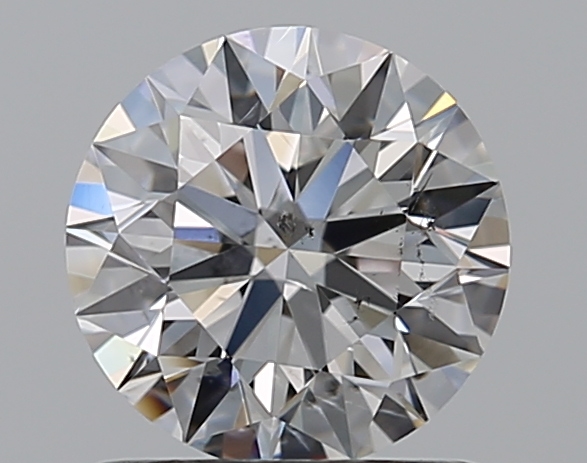 0.9 CaratE-SI2 EX Cut Round Diamond
