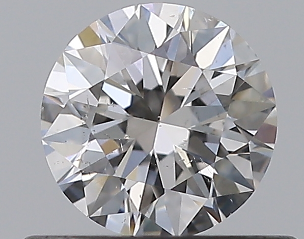0.5 CaratF-SI2 EX Cut Round Diamond